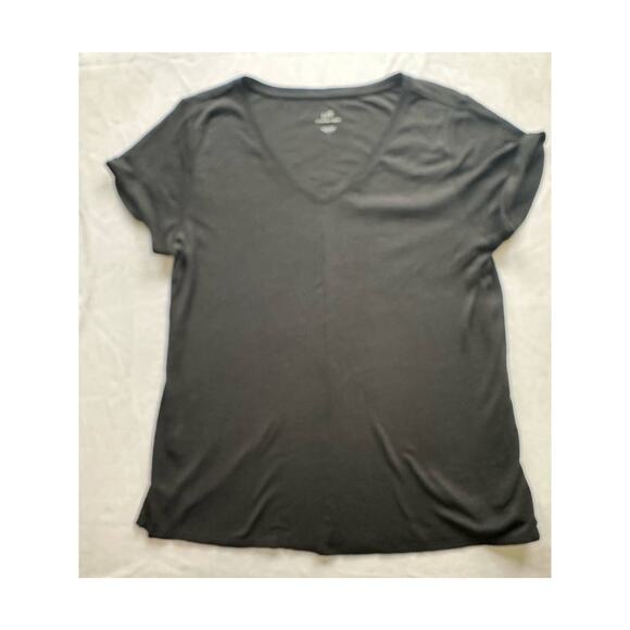 J Jill Black Shirt Size Large - Picture 4 of 5